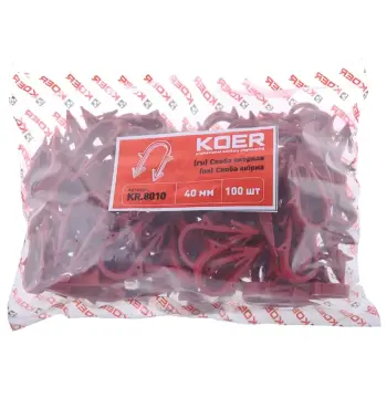 Скоба якірна KOER KR.8010 40 мм (Продається по 100 шт) (KR2972)