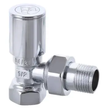 Кран для полотенцесушителя угловой Koer KR.531 - 1/2" (Продается по 1 шт.) (KR3073)