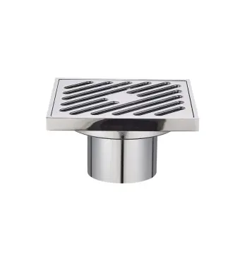 Душевой трап KOER FD10-100x100-180 100x100мм, прямой отвод (KR3413)