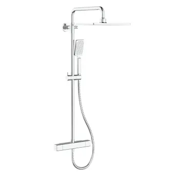 Душова колона Koer KB-53011-01 латунна хромована з термостатом (KR4722)