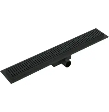 Душовий трап KOER FD35-70x900-BLACK з нерж. сталі SUS304 70x900мм (Колір чорний) (KR4749)