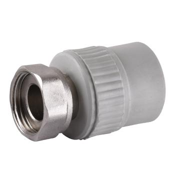Муфта с накидной гайкой Vsplast PPR ф25х3/4″ ** 2018