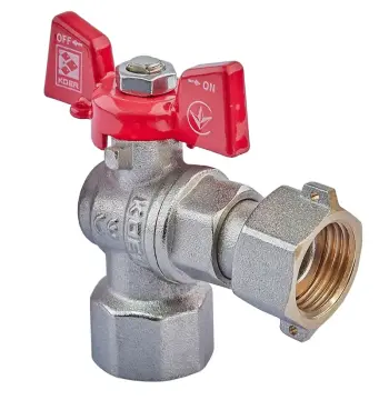Кран кутовий з накидною гайкою Koer KR.223 - 1/2" ГГБ (KR4773)