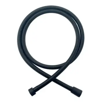 Шланг для душа Koer KB-0802-150-05 в нержавеющей оплетке, черный матовый, 150 см (KR4841)