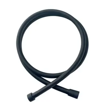 Шланг для душа Koer KB-0803-150-05 силиконовый черный матовый, 150 см (KR4845)