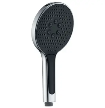 Лейка для душа Koer KP-0401-01 пластиковая хромированная 3-режимная (KR4979)