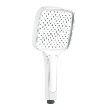 Лейка для душа Koer KP-0402-03 пластиковая белая матовая трехрежимная (KR4987)