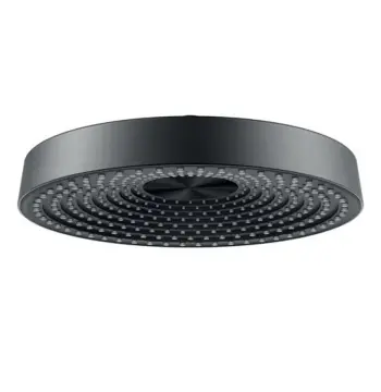 Потолочная лейка для душа Koer KP-0403-07-OH пластиковая графитовая 300 мм (KR4998)