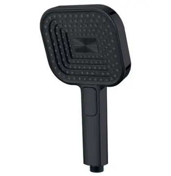 Лейка для душа Koer KP-0404-05 черная матовая из ABS-пластика с 3 режимами (KR5001)