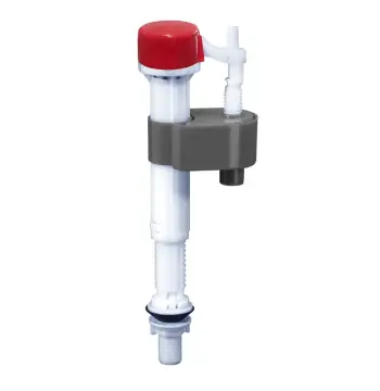 Арматура наполнительная KOER KT-0104-1/2" с нижним подключением и пластиковой резьбой 1/2" (KR5333)
