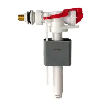 Арматура наполнительная KOER KT-0105-3/8" с боковым подключением и латунной резьбой 3/8" (KR5335)
