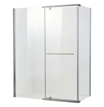 Душевая кабина без поддона Koer SR SC01-120x80x200-TR-01 прозрачное стекло Easy Clean 8мм, хром (KR5353)
