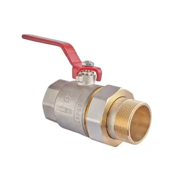 Кран c американкой ручка рычаг KOER KR.229 - 2" (KR5665)