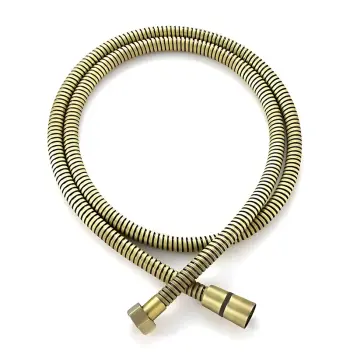 Шланг для душа KOER KB-0801-150-12 нержавеющий, матовое золото, 150 см (KR5666)