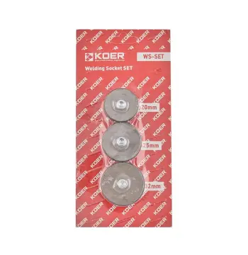 Комплект насадок для паяльника PPR (цвет синий) 20мм, 25мм, 32мм KOER WS-SET (KR5821)