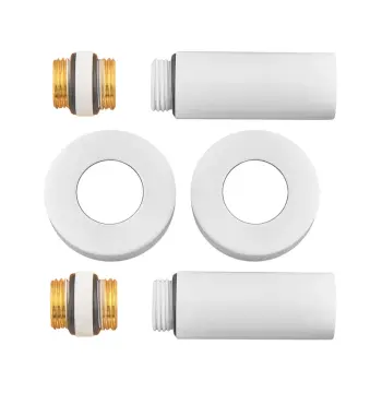 Комплект удлинителей 1/2Fx1/2M белый KOER KF.SET.06MF WHITE (KR5850)