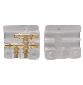Тройник в одной плоскости (теплоизоляционный кожух) 20(2.8mm) x 16(2.2mm) x 20(2.8mm) KOER KA.TU-20-16-20 (KR5869)