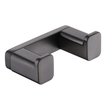 Крючок двойной KOER AS-0101-2-07 (цвет графит) (KR6156)