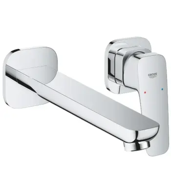 Змішувач для раковини Grohe Cubeo на 2 отвори L-розміру (1017890000)