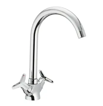 Смеситель для кухни Mixxus Premium Vesta 275 латунный хром двухвентильный (MI0612)