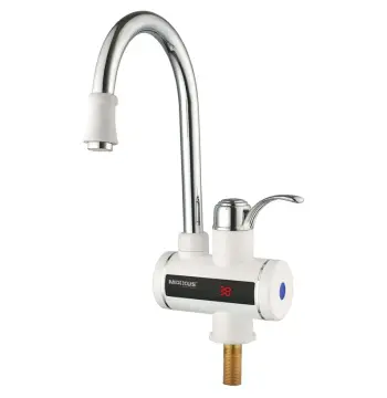 Водонагреватель 3 kW проточный MIXXUS Electra 240-E с индик. темп., RESET, на мойку (MI2749)