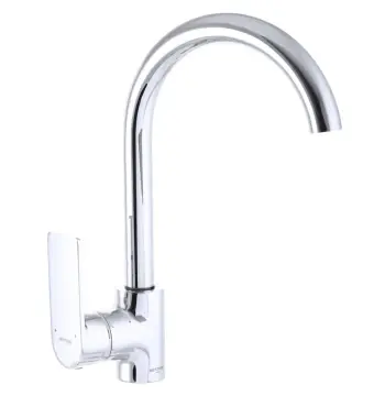 Змішувач для кухні Mixxus Premium Albert 017 латунний хром з високим поворотним виливом (MI2873)