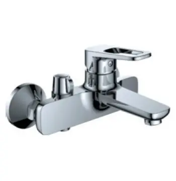 Смеситель для ванны Mixxus NEvaDA 009 Euro хромированный с коротким литым изливом (MI5914)