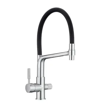 Смеситель для кухни Mixxus Premium BAROLO 021 латунный хром с гибким изливом под фильтр (MI5926)