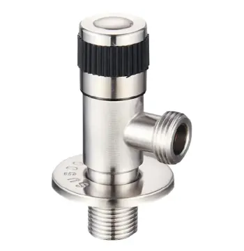 Кран для подключения сантехприборов MIXXUS VAL-04-1/2x1/2 из нерж. стали SUS304 (Цвет нерж) (MI6026)