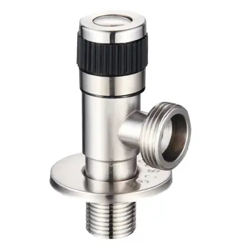 Кран для подключения сантехприборов MIXXUS VAL-05-1/2x3/4 из нерж. стали SUS304 (Цвет нерж) (MI6027)