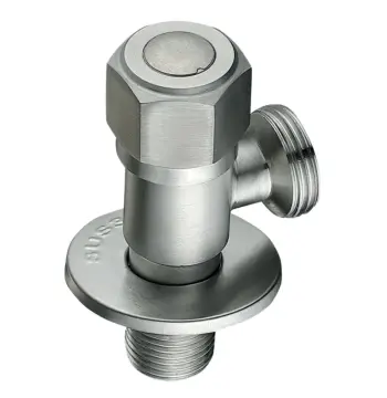 Кран для подключения сантехприборов MIXXUS VAL-07-1/2x3/4 из нерж. стали SUS304 (Цвет нерж) (MI6057)