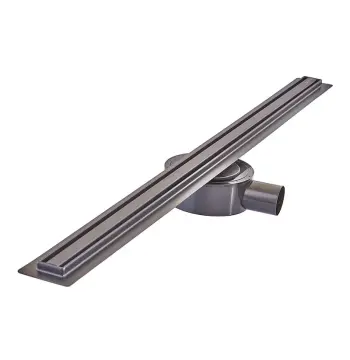 Душовий трап MIXXUS DRAIN-05-80-SLIM BLACK з нерж. сталі SUS304 30x800мм (Колір чорний) (MI6171)