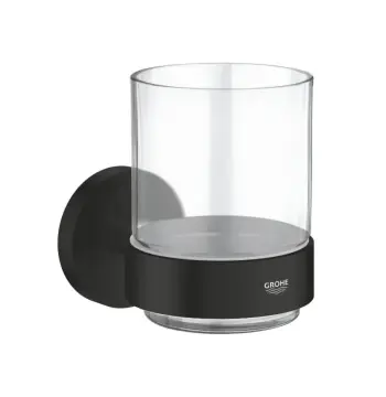 Стакан скляний з тримачем Grohe Essentials (1022562430)