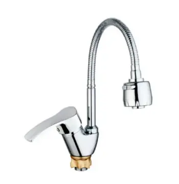 Смеситель для кухни Mixxus YUB4-279 Reflector хром с гибким изливом (MI6478)