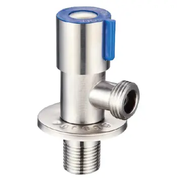 Кран для подключения сантехприборов MIXXUS VAL-01-1/2x1/2 из нерж. стали SUS304 (Цвет синий) (MI6532)