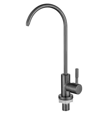 Кран для питьевой воды MIXXUS MONO-07.SUS FILTER GRAPHITE из нерж. стали SUS304 (Цвет графит) (MI6562)