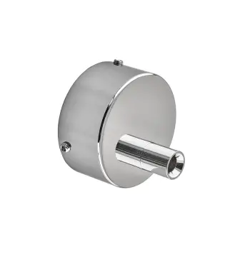 Чашка декоративная (круглая) MIXXUS TCC-01 CHROME для маскировки кабеля (Цвет хром) (MI6637)