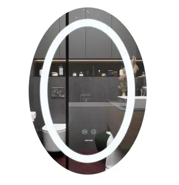 Дзеркало MIXXUS PLAIN MV03-50x70 з LED Touch, Anti-fog, димером, рег. яскравості (MI6664)