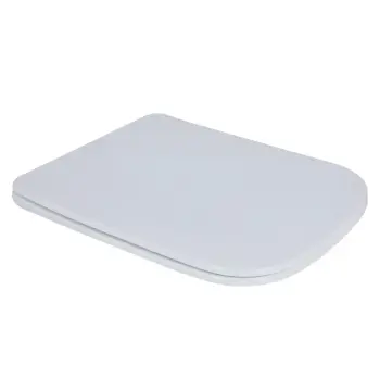 Сидіння-кришка для унітазу MIXXUS SEAT COVER QUADRO-2001 450х360х60mm дюропластове швидкознімне з мікроліфтом (MI6717)
