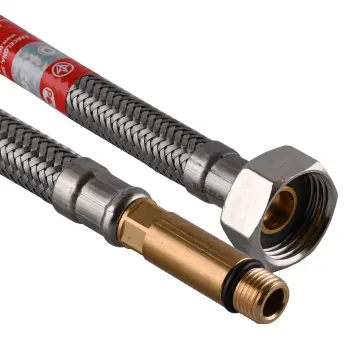 Шланг для смесителя TUCAI М10х1/2″ длинный штуцер 0,4м TAQ GRIF 200189