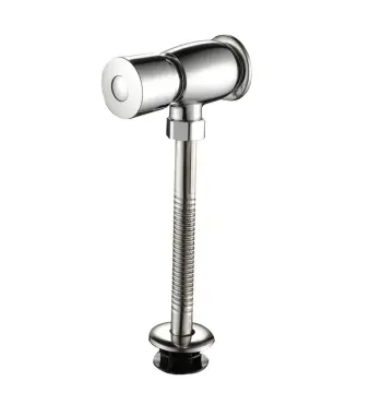 Змивний кран для пісуара Mixxus Premium Flush-01 латунний хромований натискний (MI6841)