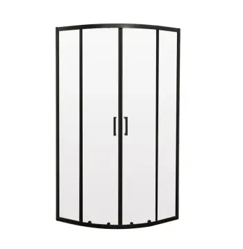 Душевая кабина без поддона Mixxus Premium DIVERSE SC01-90x90x195-TR Black прозрачное стекло 5мм (MI6860)