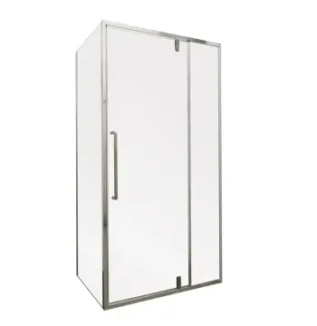 Душевая кабина без поддона Mixxus Premium BEVEL SC01-120x80x195-TR Chrome прозрачное стекло 6мм (MI6871)
