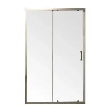 Двері в нішу Mixxus Premium DIVERSE SD01-140x185-TR Chrome прозоре скло 5мм (MI6874)