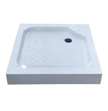 Душевой поддон с сифоном Mixxus CUBIC ST01-90x90x13 диаметр слива 52 мм (MI6917)