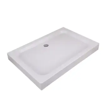 Душевой поддон с сифоном Mixxus HARD ST01-120x80x13 диаметр слива 52 мм (MI6919)