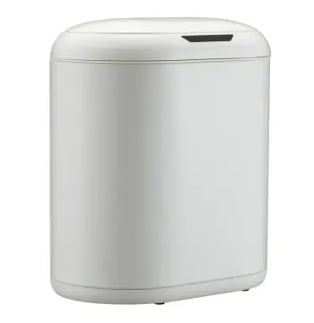Мусорное ведро сенсорное овальное MIXXUS PREMIUM TOPPER-TC0112 WHITE 12 л (цвет белый) (MI7082)