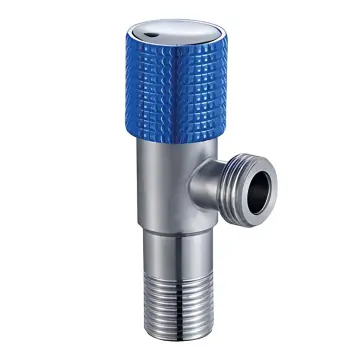 Кран для подключения сантехприборов MIXXUS VAL-08-1/2x1/2 из нерж. стали SUS304 (Цвет синий) (MI7097)