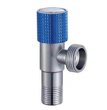 Кран для подключения сантехприборов MIXXUS VAL-10-1/2x3/4 из нерж. стали SUS304 (Цвет синий) (MI7099)