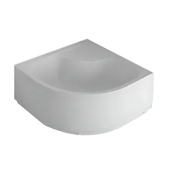Душевой поддон высокий Mixxus Strong ST01-90x90x40 с полукруглым сифоном диаметр слива 52 мм (MI8160)